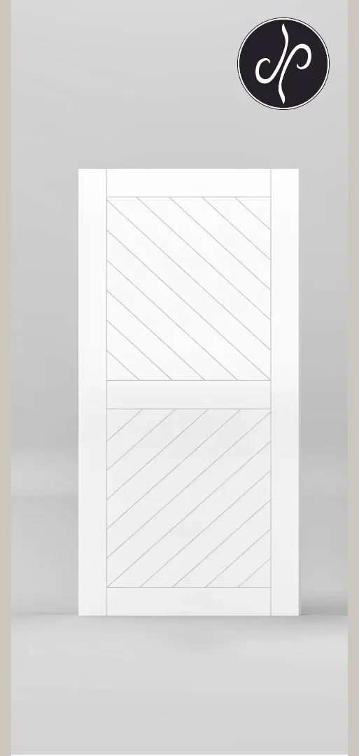 DPG-1 puerta lacada en blanco, perfecta para interiores modernos y elegantes en Madrid